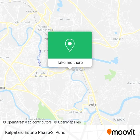Kalpataru Estate Phase-2 map