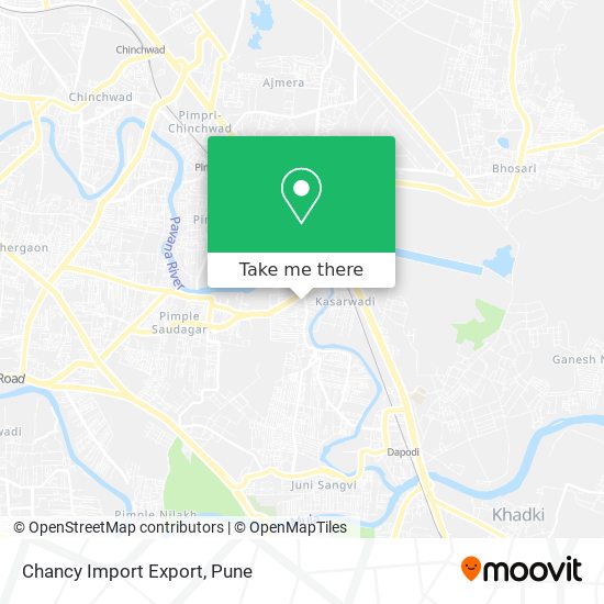 Chancy Import Export map