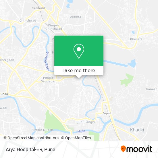 Arya Hospital-ER map