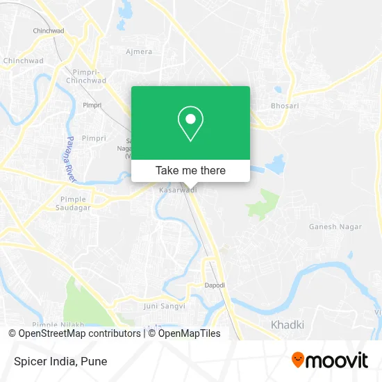Spicer India map