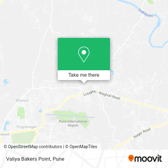Valiya Bakers Point map