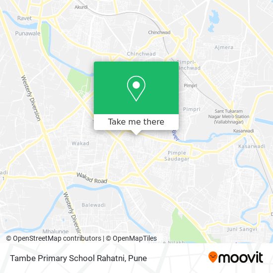 Tambe Primary School Rahatni map