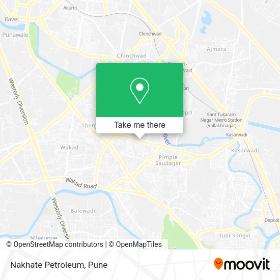 Nakhate Petroleum map