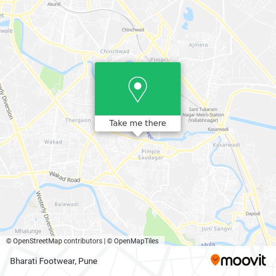 Bharati Footwear map