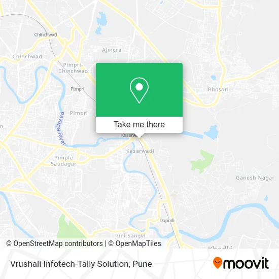 Vrushali Infotech-Tally Solution map