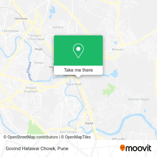Govind Halawai Chowk map