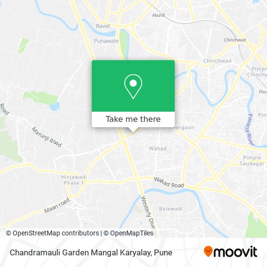 Chandramauli Garden Mangal Karyalay map