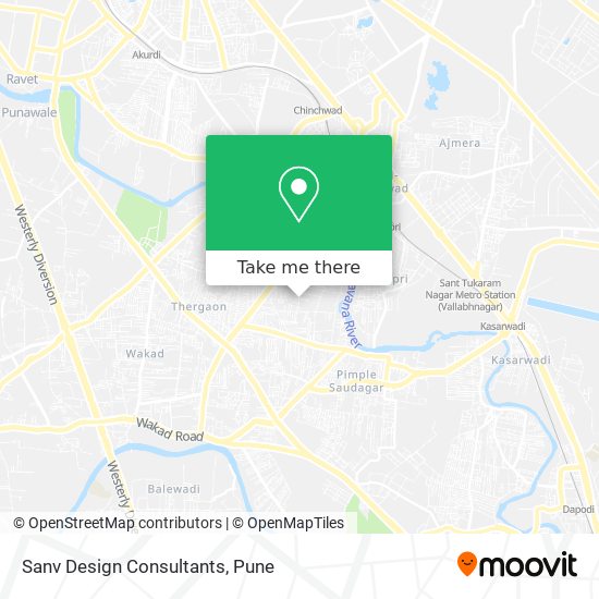 Sanv Design Consultants map
