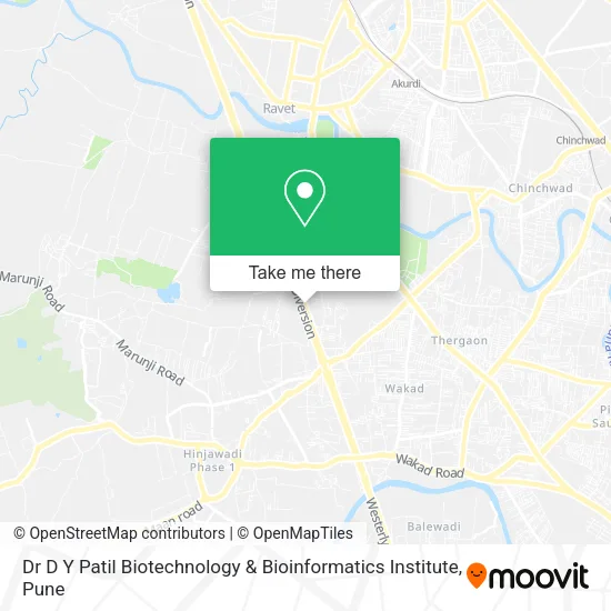 Dr D Y Patil Biotechnology & Bioinformatics Institute map
