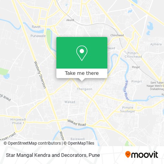 Star Mangal Kendra and Decorators map