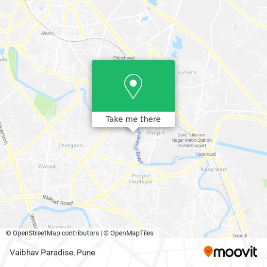 Vaibhav Paradise map