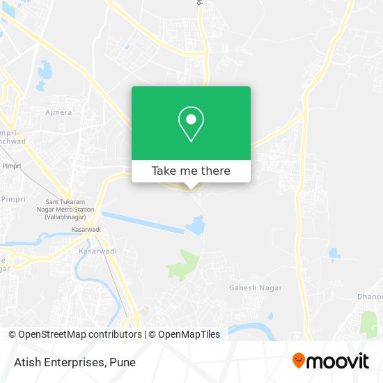 Atish Enterprises map