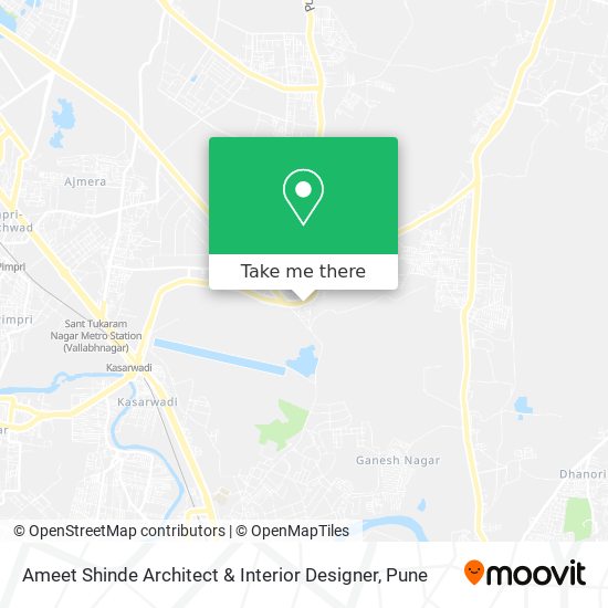 Ameet Shinde Architect & Interior Designer map