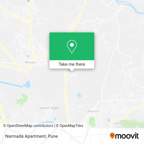 Narmada Apartment map