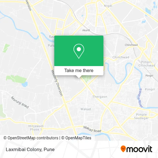 Laxmibai Colony map
