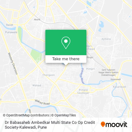 Dr Babasaheb Ambedkar Multi State Co Op Credit Society-Kalewadi map