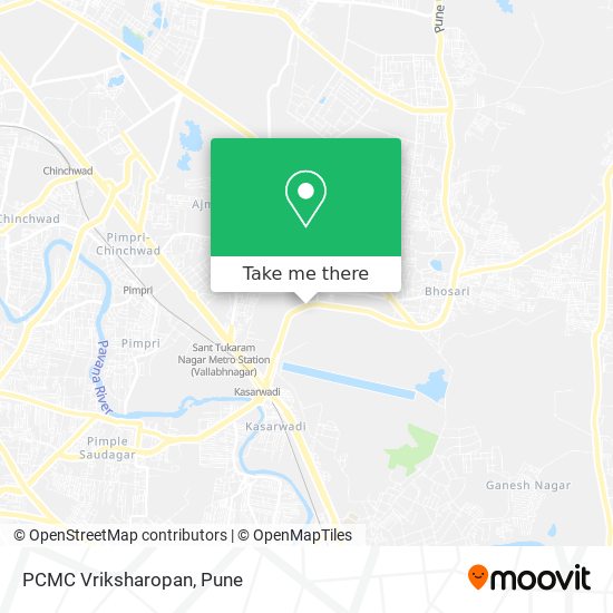 PCMC Vriksharopan map