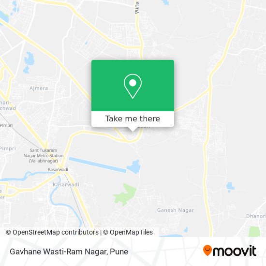 Gavhane Wasti-Ram Nagar map