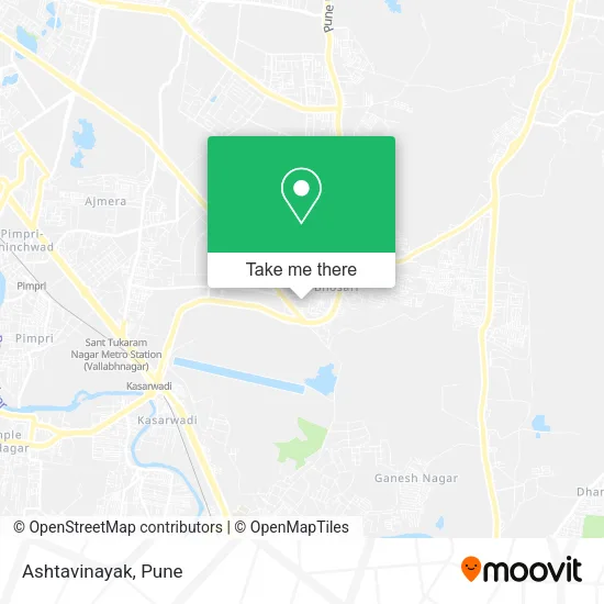 Ashtavinayak map