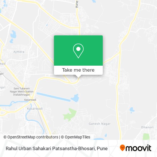 Rahul Urban Sahakari Patsanstha-Bhosari map