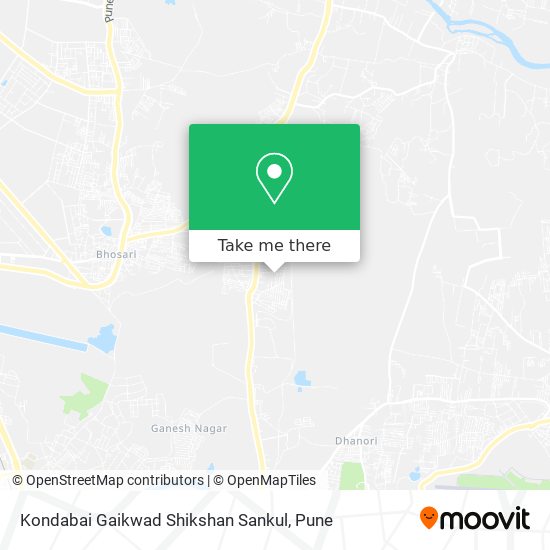 Kondabai Gaikwad Shikshan Sankul map