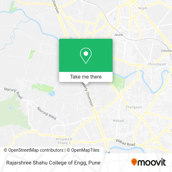 Rajarshree Shahu College of Engg map