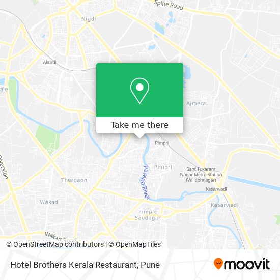 Hotel Brothers Kerala Restaurant map