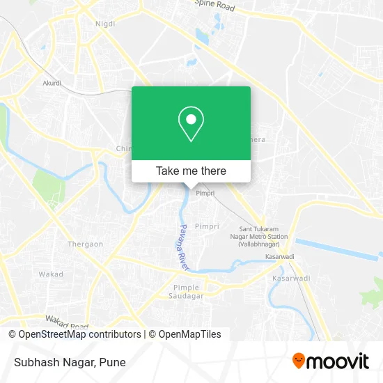 Subhash Nagar map