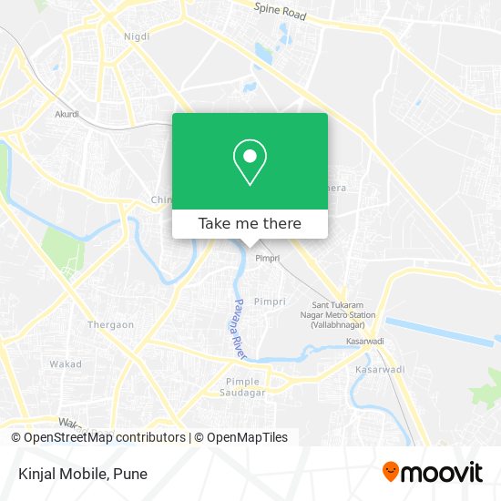 Kinjal Mobile map