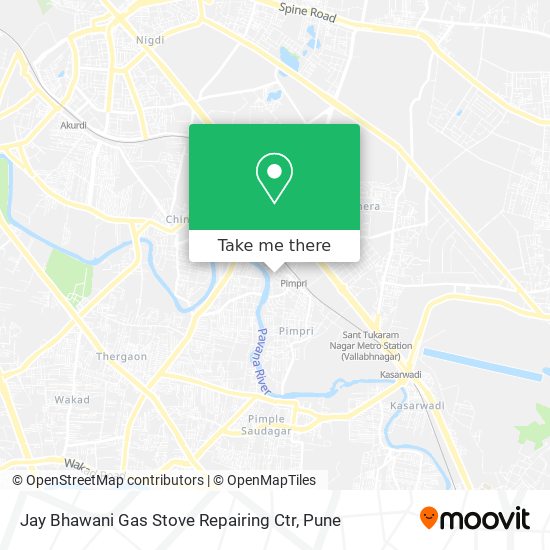 Jay Bhawani Gas Stove Repairing Ctr map
