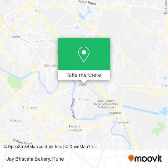 Jay Bhavani Bakery map