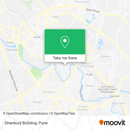 Dhankunj Building map