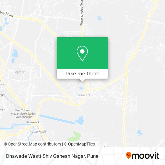 Dhawade Wasti-Shiv Ganesh Nagar map