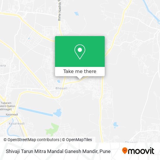 Shivaji Tarun Mitra Mandal Ganesh Mandir map