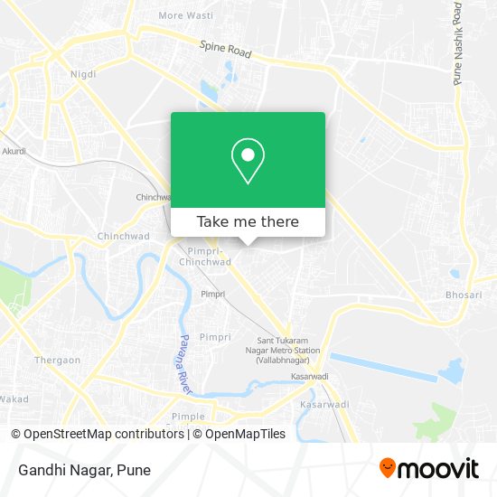 Gandhi Nagar map