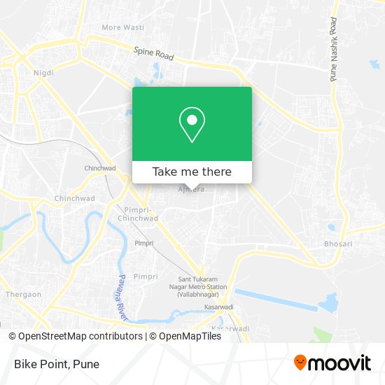 Bike Point map