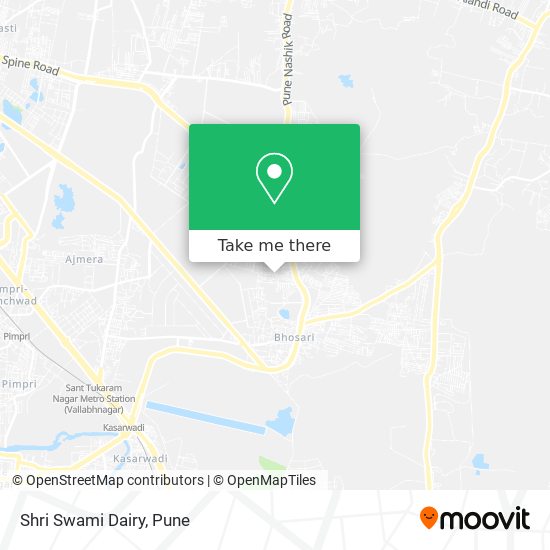 Shri Swami Dairy map