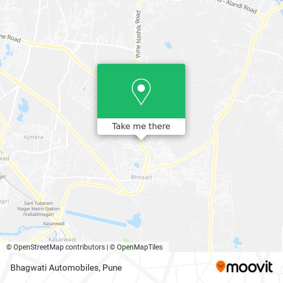 Bhagwati Automobiles map