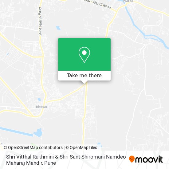 Shri Vitthal Rukhmini & Shri Sant Shiromani Namdeo Maharaj Mandir map