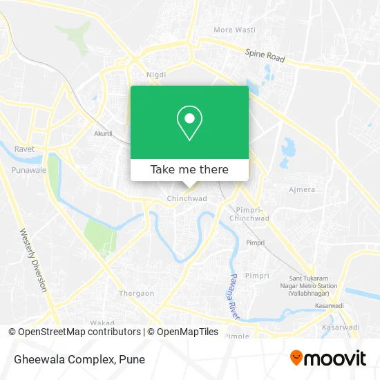 Gheewala Complex map