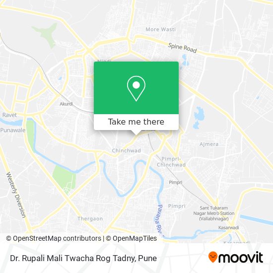 Dr. Rupali Mali Twacha Rog Tadny map