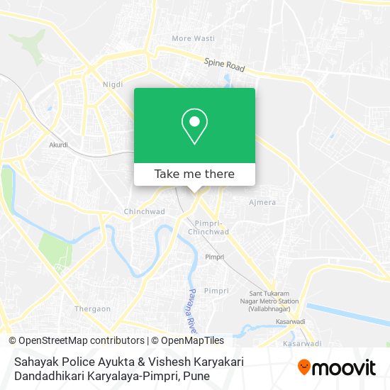 Sahayak Police Ayukta & Vishesh Karyakari Dandadhikari Karyalaya-Pimpri map