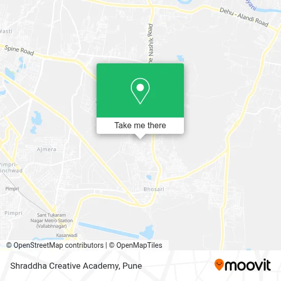 Shraddha Creative Academy map