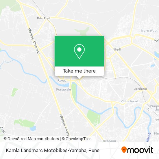 Kamla Landmarc Motobikes-Yamaha map