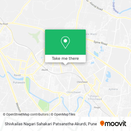 Shivkailas Nagari Sahakari Patsanstha-Akurdi map