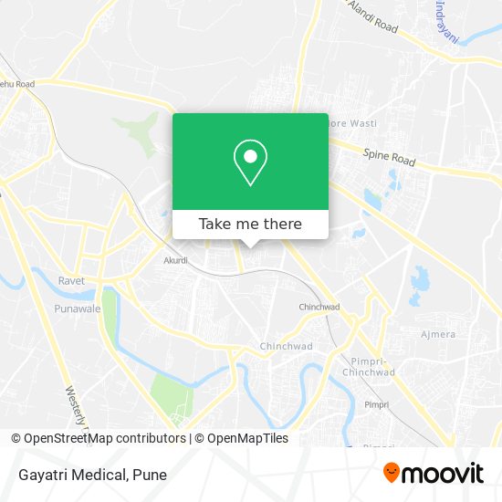 Gayatri Medical map