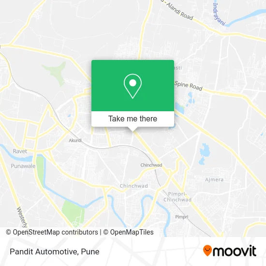 Pandit Automotive map