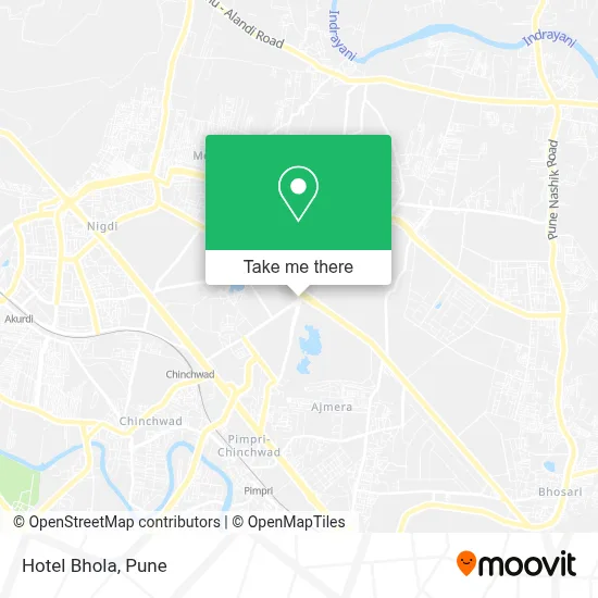Hotel Bhola map