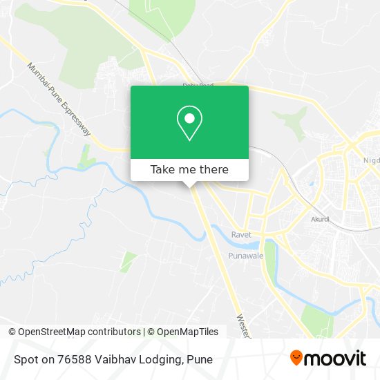 Spot on 76588 Vaibhav Lodging map