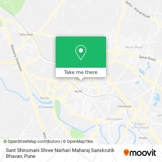 Sant Shiromani Shree Narhari Maharaj Sanskrutik Bhavan map